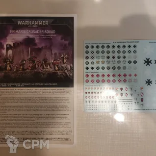 Описание картинки Black Templars Primaris Crusader Squad от  по цене 5 000руб | Свободный Рынок Миниатюр - СРМ