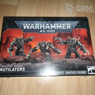 Описание картинки CHAOS SPACE MARINES: MUTILATORS от GLOM по цене 6 000руб | Свободный Рынок Миниатюр - СРМ