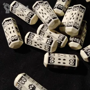 Описание картинки Dice Set Lumineth Realm-lords 20 шт. от ССП по цене 3 300руб | Свободный Рынок Миниатюр - СРМ