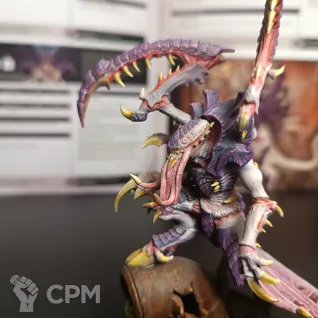 Описание картинки Tyranids Deathleaper от Coolbrush по цене 5 600руб | Свободный Рынок Миниатюр - СРМ