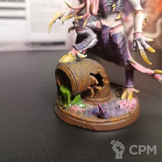 Описание картинки Tyranids Deathleaper от Coolbrush по цене 5 600руб | Свободный Рынок Миниатюр - СРМ