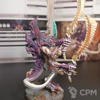 Описание картинки The Swarmlord от Coolbrush по цене 6 800руб | Свободный Рынок Миниатюр - СРМ