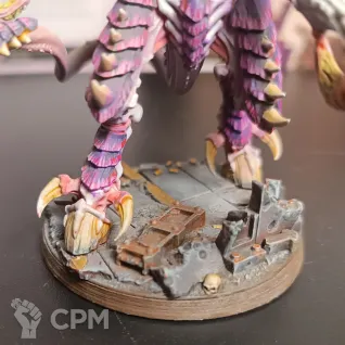 Описание картинки The Swarmlord от Coolbrush по цене 6 800руб | Свободный Рынок Миниатюр - СРМ