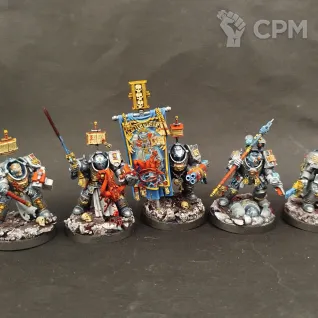 Описание картинки Grey Knights армия от OoloOff по цене 13 500руб | Свободный Рынок Миниатюр - СРМ