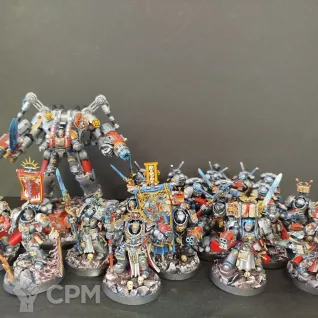 Описание картинки Grey Knights армия от OoloOff по цене 13 500руб | Свободный Рынок Миниатюр - СРМ