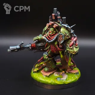 Описание картинки Lord of Virulence Death guard от Fat_Toxic_Alpaca по цене 8 000руб | Свободный Рынок Миниатюр - СРМ