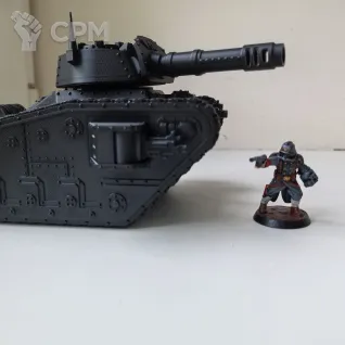 Описание картинки Leman Russ Battle Tank от Шоу Дебош по цене 1 000руб | Свободный Рынок Миниатюр - СРМ