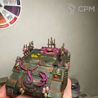 Описание картинки Death guard Rhino 3 от PK по цене 7 000руб | Свободный Рынок Миниатюр - СРМ
