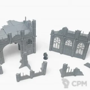 Описание картинки Killzone Chalnath - Террейн Sector Imperialis от Terrain Print по цене 3 200руб | Свободный Рынок Миниатюр - СРМ