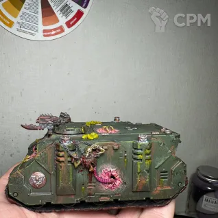 Описание картинки Death guard Rhino 2 от PK по цене 6 000руб | Свободный Рынок Миниатюр - СРМ