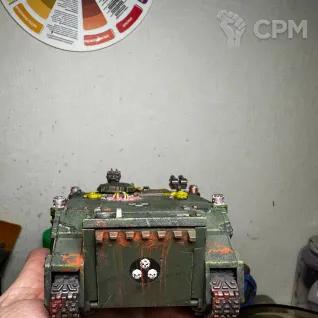 Описание картинки Death guard Rhino 2 от PK по цене 6 000руб | Свободный Рынок Миниатюр - СРМ
