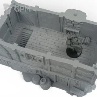 Описание картинки Дом Бриарвуда №2 - Фэнтези Террейн от Terrain Print по цене 1 500руб | Свободный Рынок Миниатюр - СРМ