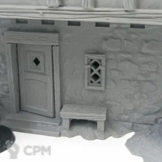 Описание картинки Дом Бриарвуда №3 - Фэнтези Террейн от Terrain Print по цене 1 500руб | Свободный Рынок Миниатюр - СРМ
