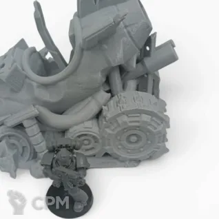 Описание картинки Разбитые Орочьи Багги - Warhammer Террейн от Terrain Print по цене 1 900руб | Свободный Рынок Миниатюр - СРМ