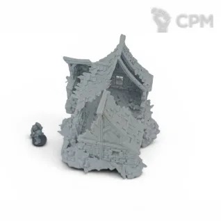 Описание картинки Таверна "Последний глоток" - Фэнтези Террейн от Terrain Print по цене 1 800руб | Свободный Рынок Миниатюр - СРМ