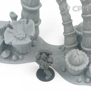 Описание картинки Инопланетные растения - Террейн от Terrain Print по цене 2 400руб | Свободный Рынок Миниатюр - СРМ