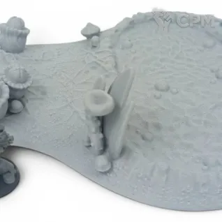 Описание картинки Инопланетные растения - Террейн от Terrain Print по цене 2 400руб | Свободный Рынок Миниатюр - СРМ