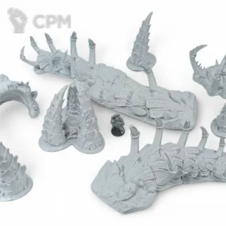 Описание картинки Наросты Тиранид - Warhammer Террейн от Terrain Print по цене 2 500руб | Свободный Рынок Миниатюр - СРМ