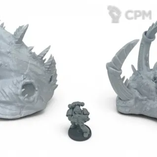 Описание картинки Наросты Тиранид - Warhammer Террейн от Terrain Print по цене 2 500руб | Свободный Рынок Миниатюр - СРМ
