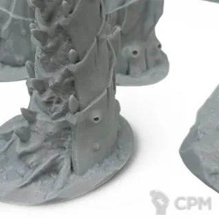 Описание картинки Наросты Тиранид - Warhammer Террейн от Terrain Print по цене 2 500руб | Свободный Рынок Миниатюр - СРМ