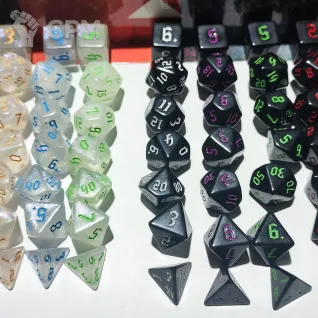 Описание картинки Dice set, кубики. от IshimuraShin по цене 1 500руб | Свободный Рынок Миниатюр - СРМ