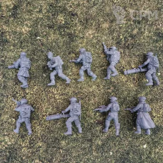Описание картинки Rebel Troopers от _Revan по цене 700руб | Свободный Рынок Миниатюр - СРМ