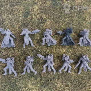 Описание картинки Battle Witches Squad от _Revan по цене 850руб | Свободный Рынок Миниатюр - СРМ