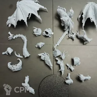 Описание картинки Daemon Prince от Alarik по цене 800руб | Свободный Рынок Миниатюр - СРМ