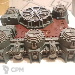 Описание картинки Generatorum Hub (Террейн Kill team) от Voltest387 по цене 4 000руб | Свободный Рынок Миниатюр - СРМ