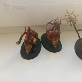 Описание картинки Blood crushers of Khorne от Ar4i по цене 4 500руб | Свободный Рынок Миниатюр - СРМ
