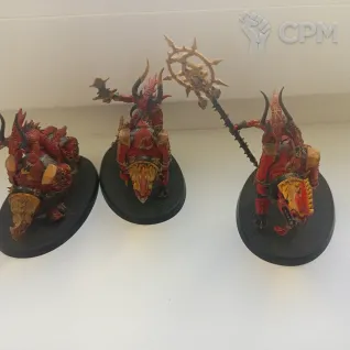 Описание картинки Blood crushers of Khorne от Ar4i по цене 4 500руб | Свободный Рынок Миниатюр - СРМ