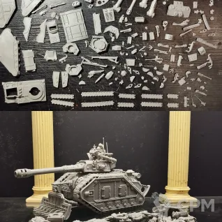 Описание картинки solar auxilia leman russ strike tank от VsePrah по цене 3 400руб | Свободный Рынок Миниатюр - СРМ