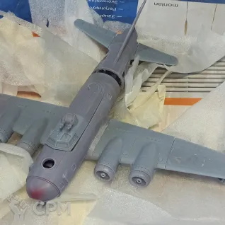 Описание картинки Imperial Grimguard Bomber от pinkieminer по цене 5 000руб | Свободный Рынок Миниатюр - СРМ