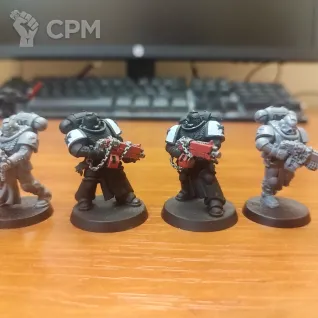 Описание картинки Blacks Templars army set от User44784 по цене 13 000руб | Свободный Рынок Миниатюр - СРМ