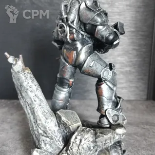 Описание картинки Fallout T60 от  Pirum aureum/ по цене 3 000руб | Свободный Рынок Миниатюр - СРМ