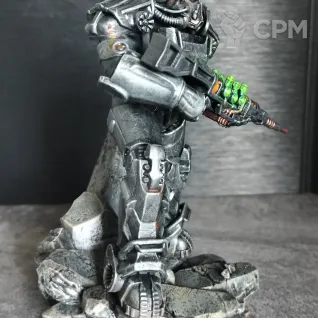 Описание картинки Fallout T60 от  Pirum aureum/ по цене 3 000руб | Свободный Рынок Миниатюр - СРМ