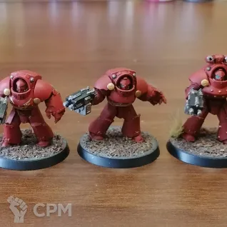 Описание картинки Tartaros terminators squad от Ринат по цене 2 000руб | Свободный Рынок Миниатюр - СРМ