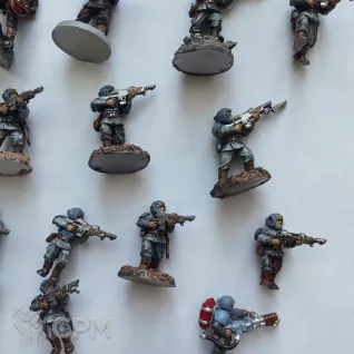 Описание картинки Cadian shock Troops от Beleshek по цене 1 150руб | Свободный Рынок Миниатюр - СРМ