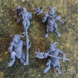 Описание картинки Beastmen Bestigors от _Revan по цене 1 100руб | Свободный Рынок Миниатюр - СРМ