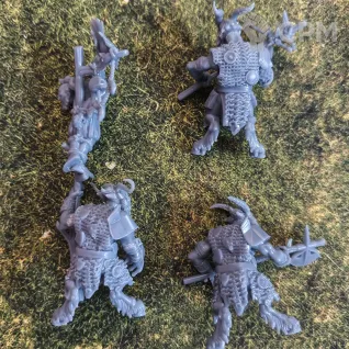 Описание картинки Beastmen Bestigors от _Revan по цене 1 100руб | Свободный Рынок Миниатюр - СРМ