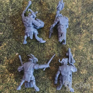 Описание картинки Beastmen Bestigors от _Revan по цене 1 100руб | Свободный Рынок Миниатюр - СРМ