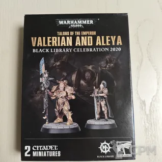 Описание картинки Talons of The Emperor: Valerian and Aleya от BerserkMGN по цене 6 200руб | Свободный Рынок Миниатюр - СРМ