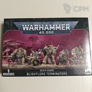 Описание картинки Death Guard: Blightlord Terminators от BerserkMGN по цене 5 000руб | Свободный Рынок Миниатюр - СРМ