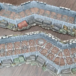 Описание картинки Wall of Martyrs: Imperial Defence Line от Nazgul of Mordovia по цене 8 000руб | Свободный Рынок Миниатюр - СРМ