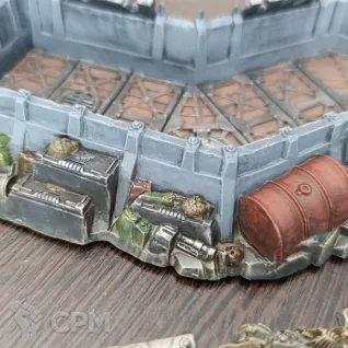 Описание картинки Wall of Martyrs: Imperial Defence Line от Nazgul of Mordovia по цене 8 000руб | Свободный Рынок Миниатюр - СРМ
