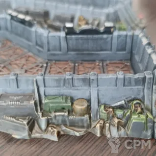 Описание картинки Wall of Martyrs: Imperial Defence Line от Nazgul of Mordovia по цене 8 000руб | Свободный Рынок Миниатюр - СРМ