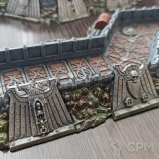 Описание картинки Wall of Martyrs: Imperial Defence Line от Nazgul of Mordovia по цене 8 000руб | Свободный Рынок Миниатюр - СРМ