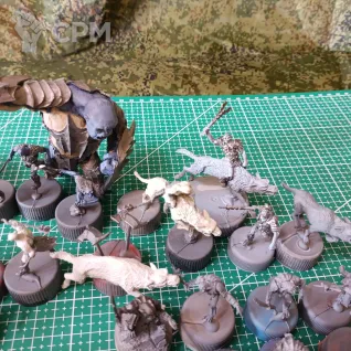 Описание картинки Azog Legion от Naemnic по цене 7 500руб | Свободный Рынок Миниатюр - СРМ