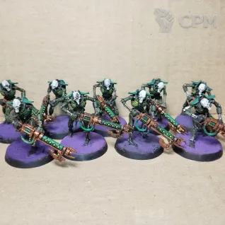 Описание картинки Necron Warriors от Subedei по цене 1 000руб | Свободный Рынок Миниатюр - СРМ
