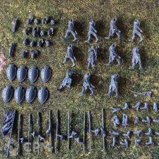 Описание картинки Elven Spearman (Queen’s Spears) от _Revan по цене 900руб | Свободный Рынок Миниатюр - СРМ